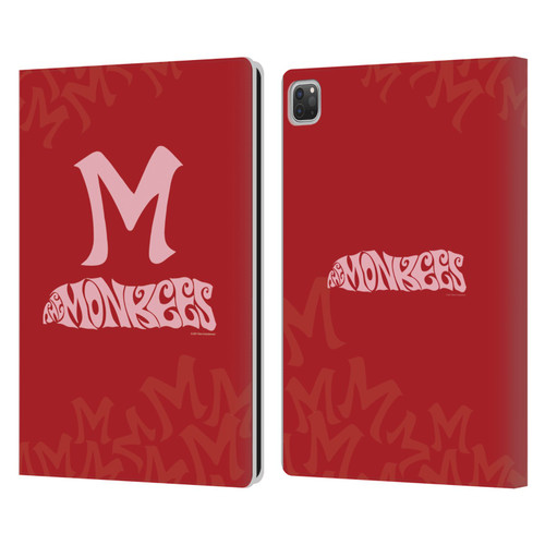 The Monkees Graphics Logotype Leather Book Wallet Case Cover For Apple iPad Pro 13 M4 2024