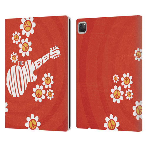 The Monkees Graphics Pattern In Red Leather Book Wallet Case Cover For Apple iPad Pro 13 M4 2024