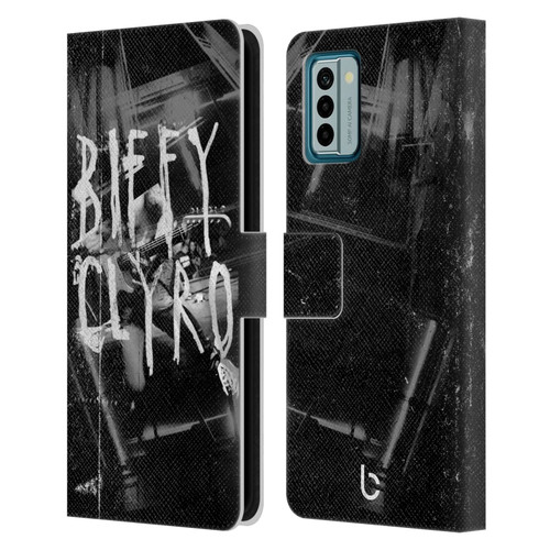 Biffy Clyro Graphics Black White Leather Book Wallet Case Cover For Nokia G42