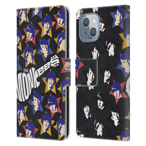 The Monkees Graphics Band Members Leather Book Wallet Case Cover For Apple iPhone 14