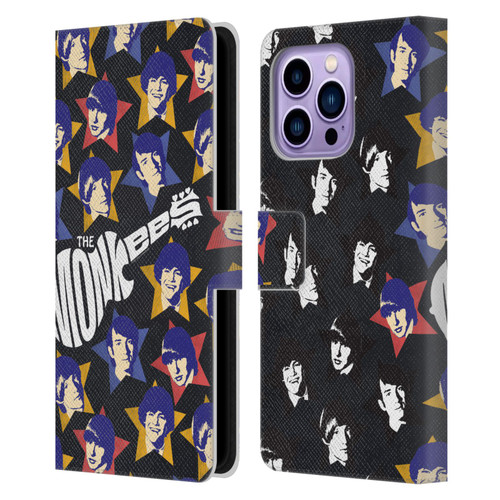 The Monkees Graphics Band Members Leather Book Wallet Case Cover For Apple iPhone 14 Pro Max