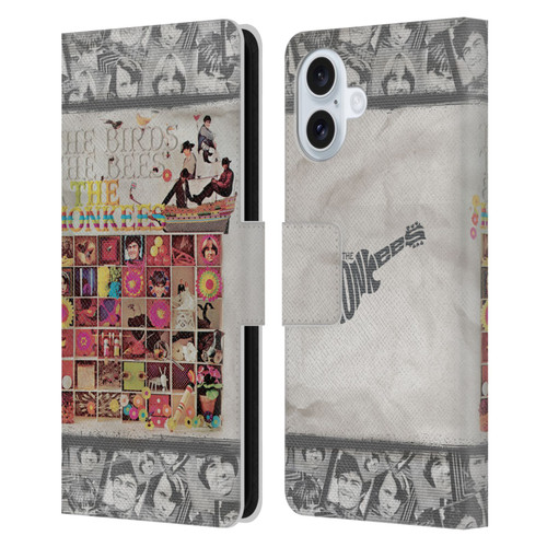 The Monkees Graphics The Birds And The Bees Leather Book Wallet Case Cover For Apple iPhone 16 Plus