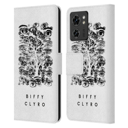 Biffy Clyro Graphics Eyes Leather Book Wallet Case Cover For Motorola Moto Edge 40