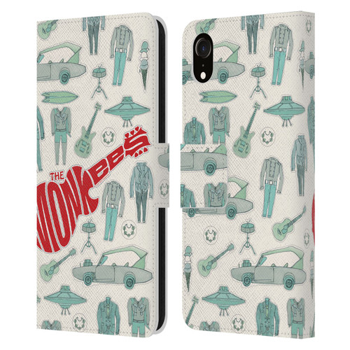 The Monkees Graphics Pattern Leather Book Wallet Case Cover For Apple iPhone XR