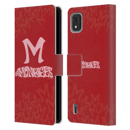 The Monkees Graphics Logotype Leather Book Wallet Case Cover For Nokia C2 2nd Edition