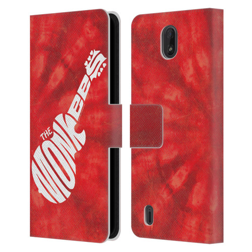 The Monkees Graphics Logo In Red Leather Book Wallet Case Cover For Nokia C01 Plus/C1 2nd Edition