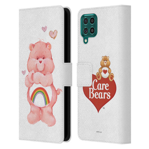 Care Bears Classic Cheer Leather Book Wallet Case Cover For Samsung Galaxy F62 (2021)