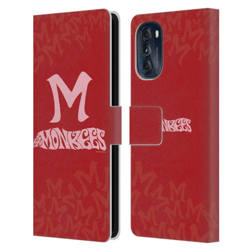 The Monkees Graphics Logotype Leather Book Wallet Case Cover For Motorola Moto G (2022)