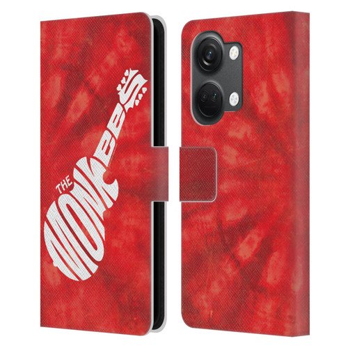 The Monkees Graphics Logo In Red Leather Book Wallet Case Cover For OnePlus Nord 3 5G
