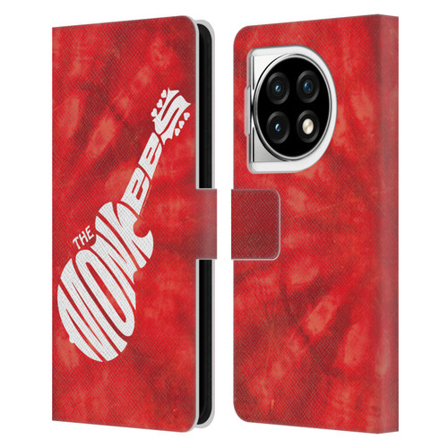 The Monkees Graphics Logo In Red Leather Book Wallet Case Cover For OPPO OnePlus Ace 3 5G
