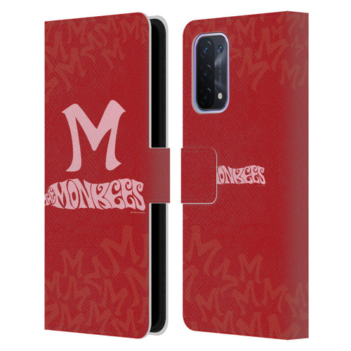 The Monkees Graphics Logotype Leather Book Wallet Case Cover For OPPO A54 5G