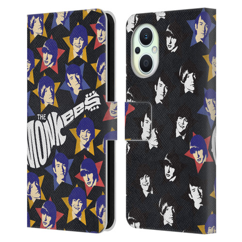 The Monkees Graphics Band Members Leather Book Wallet Case Cover For OPPO Reno8 Lite