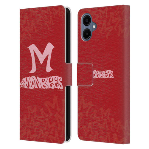 The Monkees Graphics Logotype Leather Book Wallet Case Cover For Samsung Galaxy A06 4G / 5G