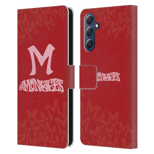 The Monkees Graphics Logotype Leather Book Wallet Case Cover For Samsung Galaxy M54 5G