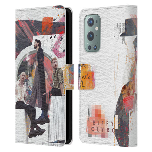 Biffy Clyro Graphics Band Art Leather Book Wallet Case Cover For OnePlus 9