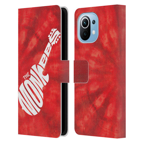 The Monkees Graphics Logo In Red Leather Book Wallet Case Cover For Xiaomi Mi 11