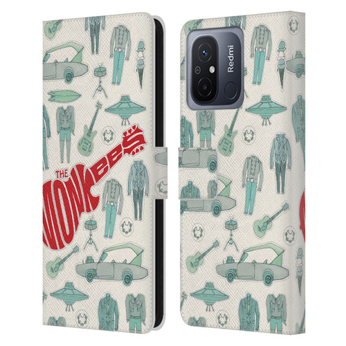 The Monkees Graphics Pattern Leather Book Wallet Case Cover For Xiaomi Redmi 12C