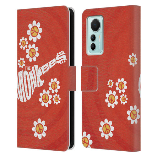 The Monkees Graphics Pattern In Red Leather Book Wallet Case Cover For Xiaomi 12 Lite