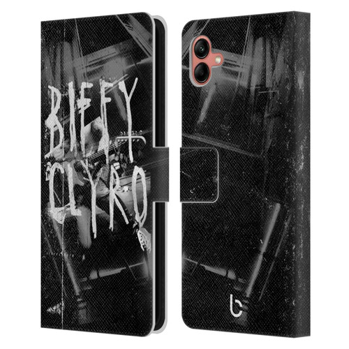 Biffy Clyro Graphics Black White Leather Book Wallet Case Cover For Samsung Galaxy A04 (2022)