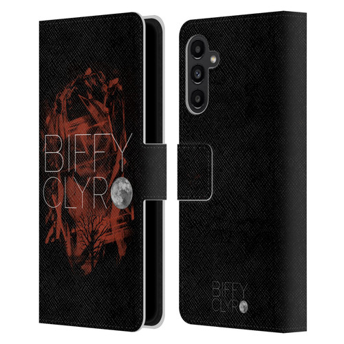 Biffy Clyro Graphics Red Leather Book Wallet Case Cover For Samsung Galaxy A13 5G (2021)