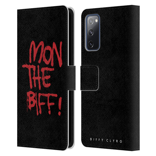 Biffy Clyro Graphics Mon The Biff Leather Book Wallet Case Cover For Samsung Galaxy S20 FE / 5G