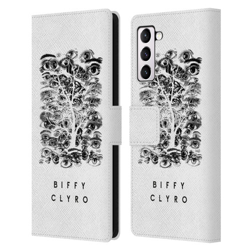 Biffy Clyro Graphics Eyes Leather Book Wallet Case Cover For Samsung Galaxy S21+ 5G