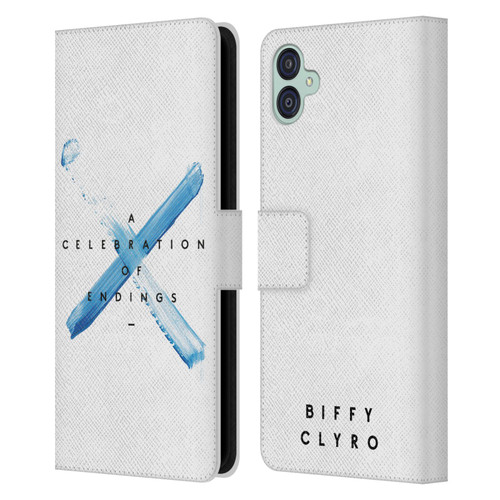 Biffy Clyro Graphics A Celebration Of Endings Leather Book Wallet Case Cover For Samsung Galaxy M04 5G / A04e