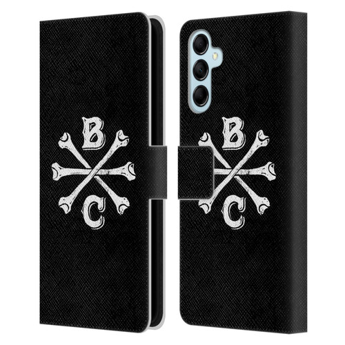 Biffy Clyro Graphics Bones Logo Leather Book Wallet Case Cover For Samsung Galaxy M14 5G