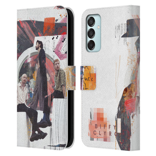 Biffy Clyro Graphics Band Art Leather Book Wallet Case Cover For Samsung Galaxy M15/F15 5G