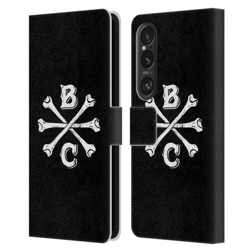 Biffy Clyro Graphics Bones Logo Leather Book Wallet Case Cover For Sony Xperia 1 VI 5G