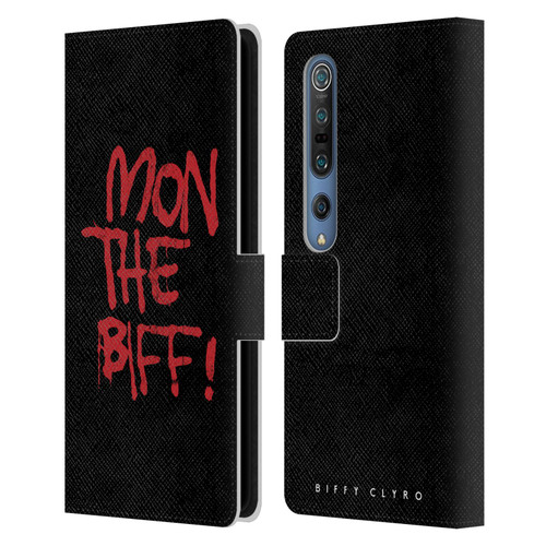Biffy Clyro Graphics Mon The Biff Leather Book Wallet Case Cover For Xiaomi Mi 10 5G / Mi 10 Pro 5G