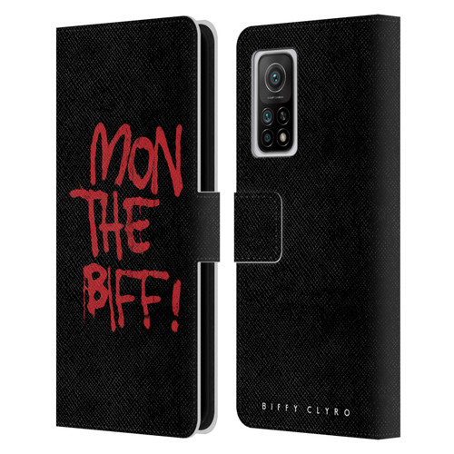 Biffy Clyro Graphics Mon The Biff Leather Book Wallet Case Cover For Xiaomi Mi 10T 5G