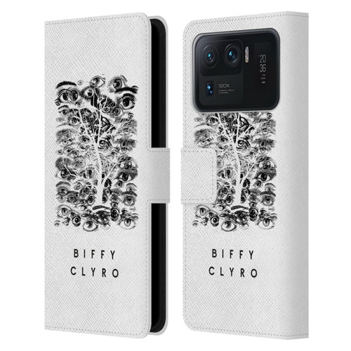 Biffy Clyro Graphics Eyes Leather Book Wallet Case Cover For Xiaomi Mi 11 Ultra