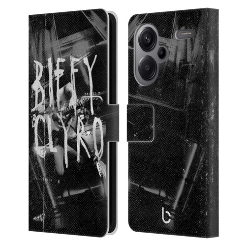 Biffy Clyro Graphics Black White Leather Book Wallet Case Cover For Xiaomi Redmi Note 13 Pro Plus 5G