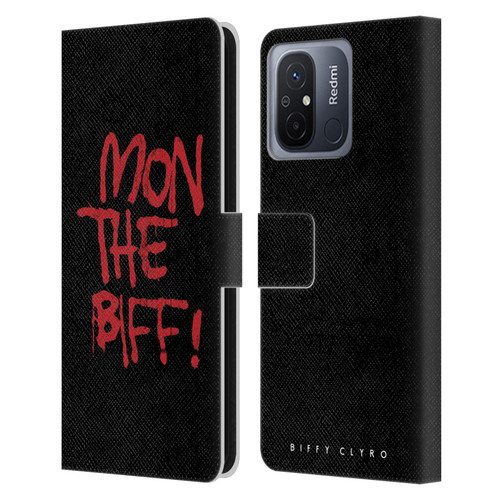Biffy Clyro Graphics Mon The Biff Leather Book Wallet Case Cover For Xiaomi Redmi 12C