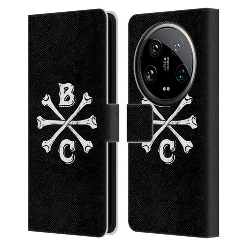Biffy Clyro Graphics Bones Logo Leather Book Wallet Case Cover For Xiaomi 14 Ultra