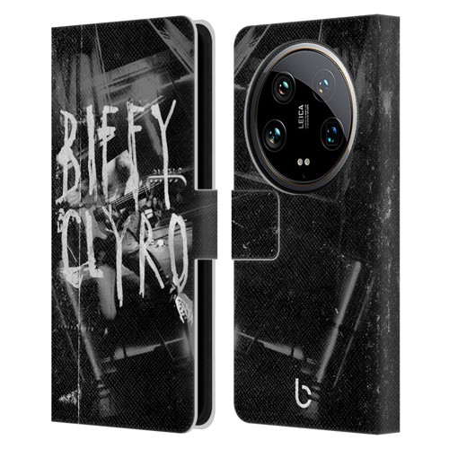 Biffy Clyro Graphics Black White Leather Book Wallet Case Cover For Xiaomi 14 Ultra