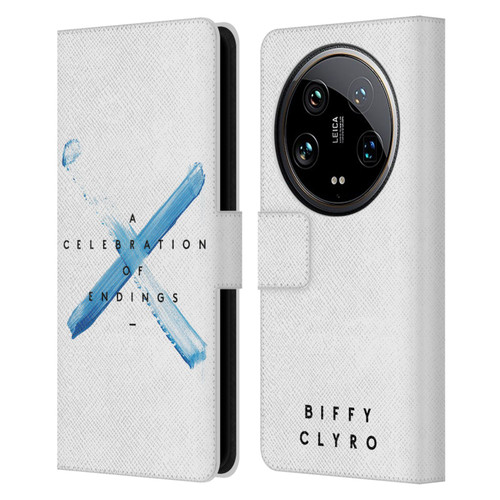 Biffy Clyro Graphics A Celebration Of Endings Leather Book Wallet Case Cover For Xiaomi 14 Ultra