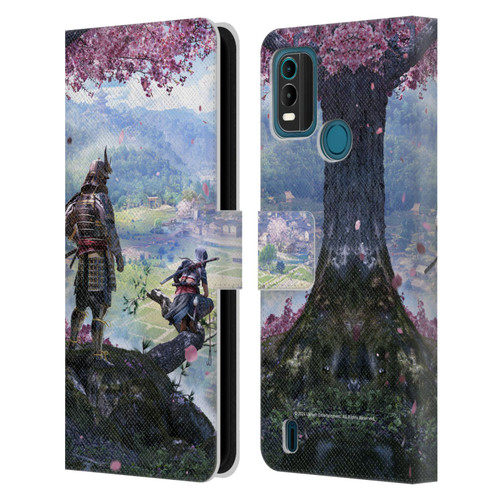 Assassin's Creed Shadows Graphics Key Art Leather Book Wallet Case Cover For Nokia G11 Plus