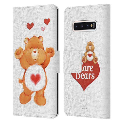Care Bears Classic Tenderheart Leather Book Wallet Case Cover For Samsung Galaxy S10