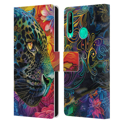 Michael David Ward Animals Wild Tapestry Leather Book Wallet Case Cover For Huawei P40 lite E