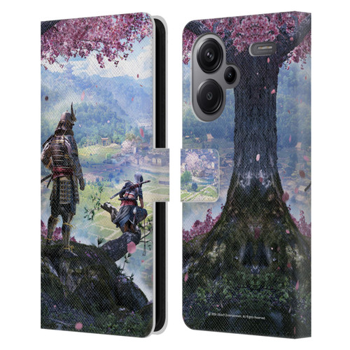 Assassin's Creed Shadows Graphics Key Art Leather Book Wallet Case Cover For Xiaomi Redmi Note 13 Pro Plus 5G