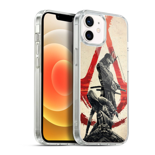 Assassin's Creed Shadows Graphics Yasuke And Naoe Soft Gel Case for Apple iPhone 12 / iPhone 12 Pro & MagSafe