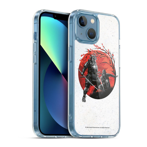 Assassin's Creed Shadows Graphics Japan Flag Characters Soft Gel Case for Apple iPhone 13 Mini