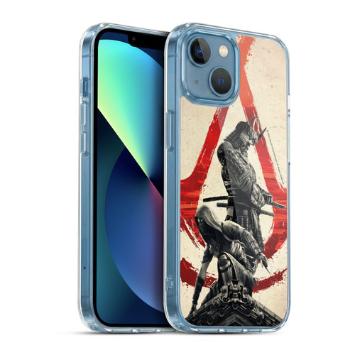Assassin's Creed Shadows Graphics Yasuke And Naoe Soft Gel Case for Apple iPhone 13 Mini