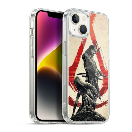 Assassin's Creed Shadows Graphics Yasuke And Naoe Soft Gel Case for Apple iPhone 14 Plus