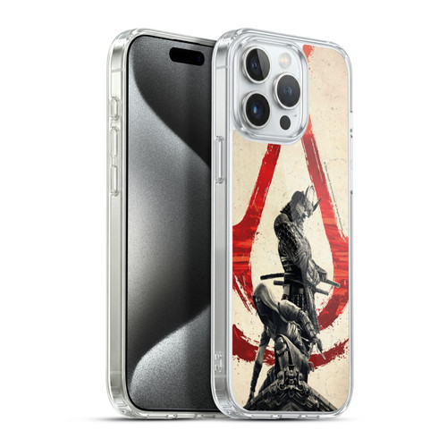 Assassin's Creed Shadows Graphics Yasuke And Naoe Soft Gel Case for Apple iPhone 15 Pro Max