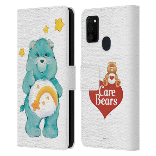 Care Bears Classic Wish Leather Book Wallet Case Cover For Samsung Galaxy M30s (2019)/M21 (2020)