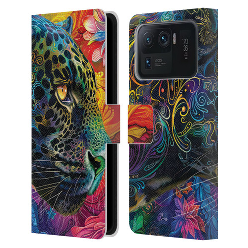 Michael David Ward Animals Wild Tapestry Leather Book Wallet Case Cover For Xiaomi Mi 11 Ultra