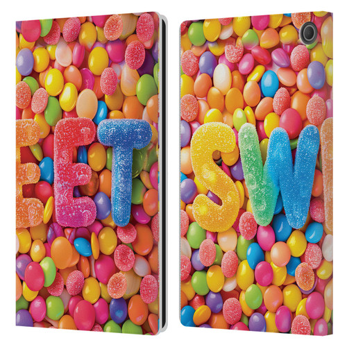 Michael David Ward Fantasy & Whimsical Candies Leather Book Wallet Case Cover For Amazon Fire Max 11 2023